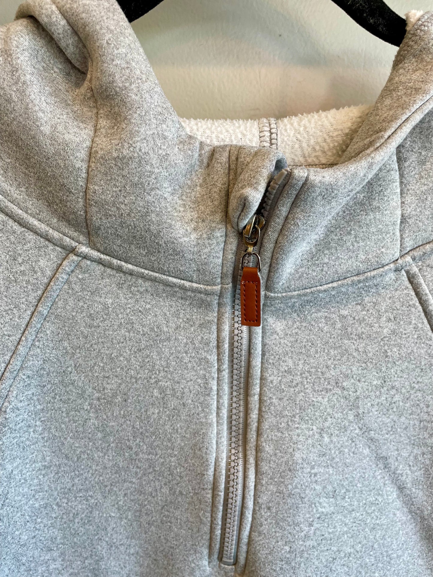 Size 2XL - Grey Quarter Zip