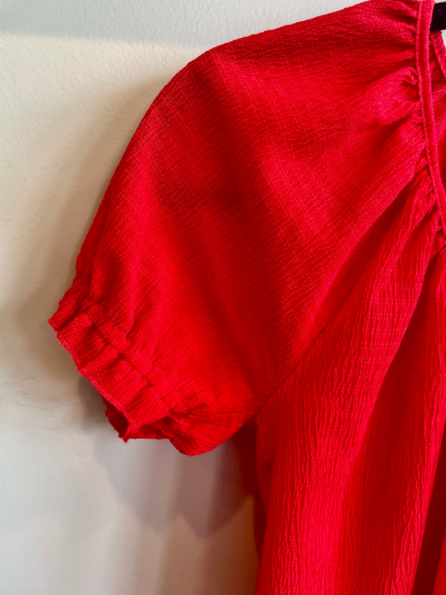 Size XS - Madewell Red Blouse