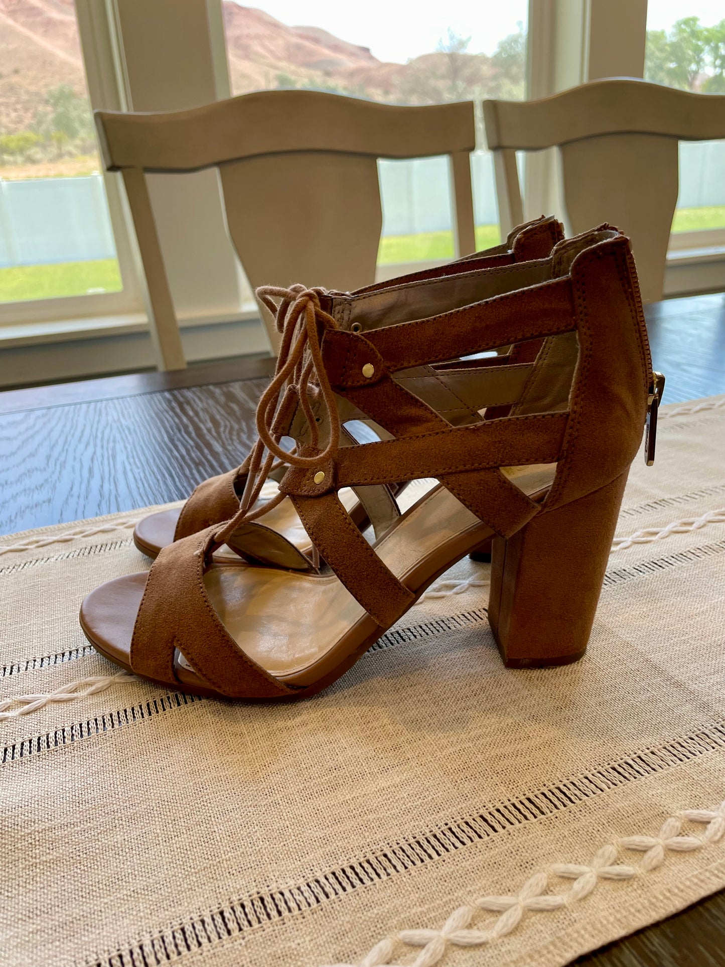 Size 7 - Brown Heels