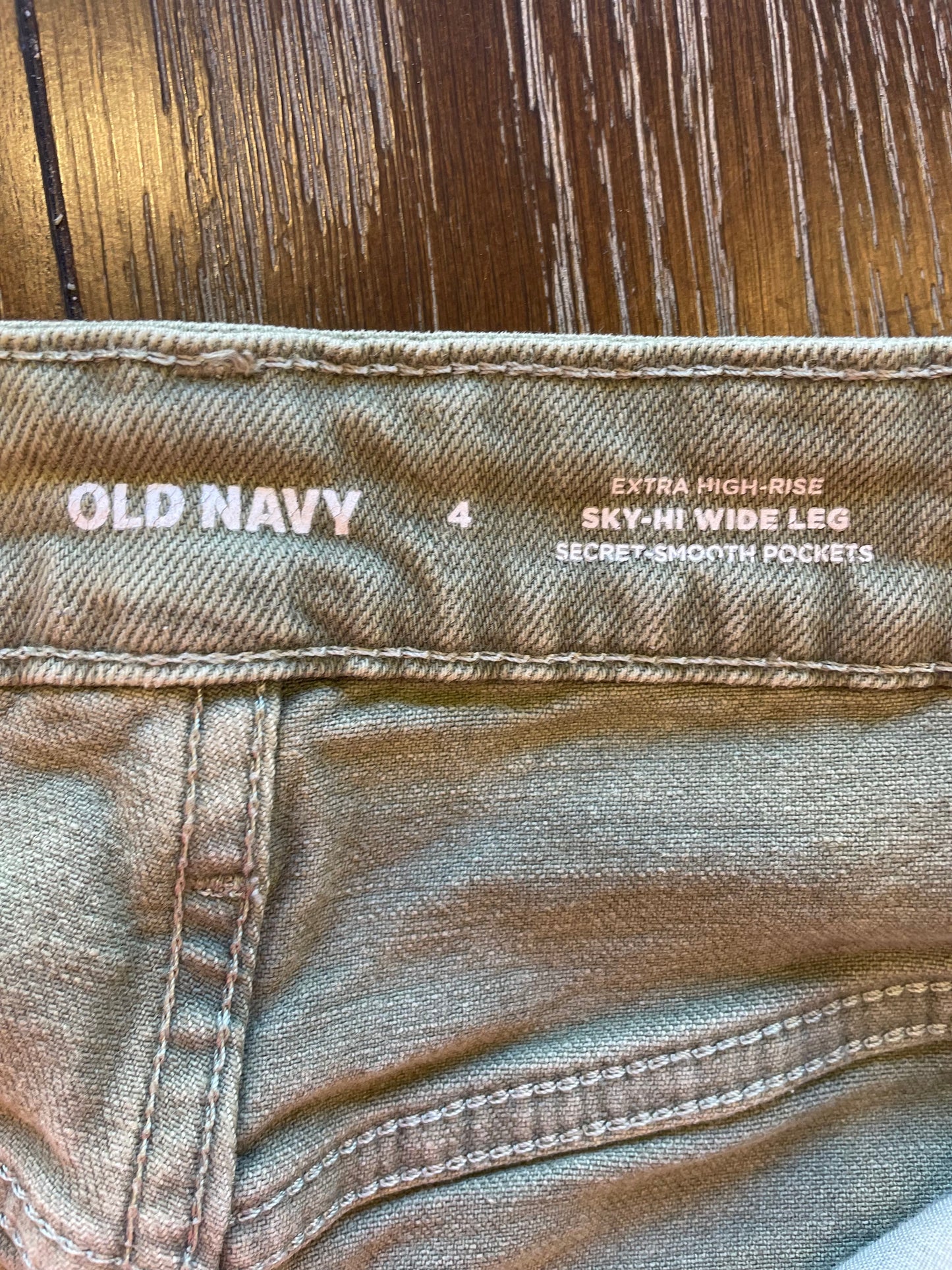 4 Old Navy Green Jean