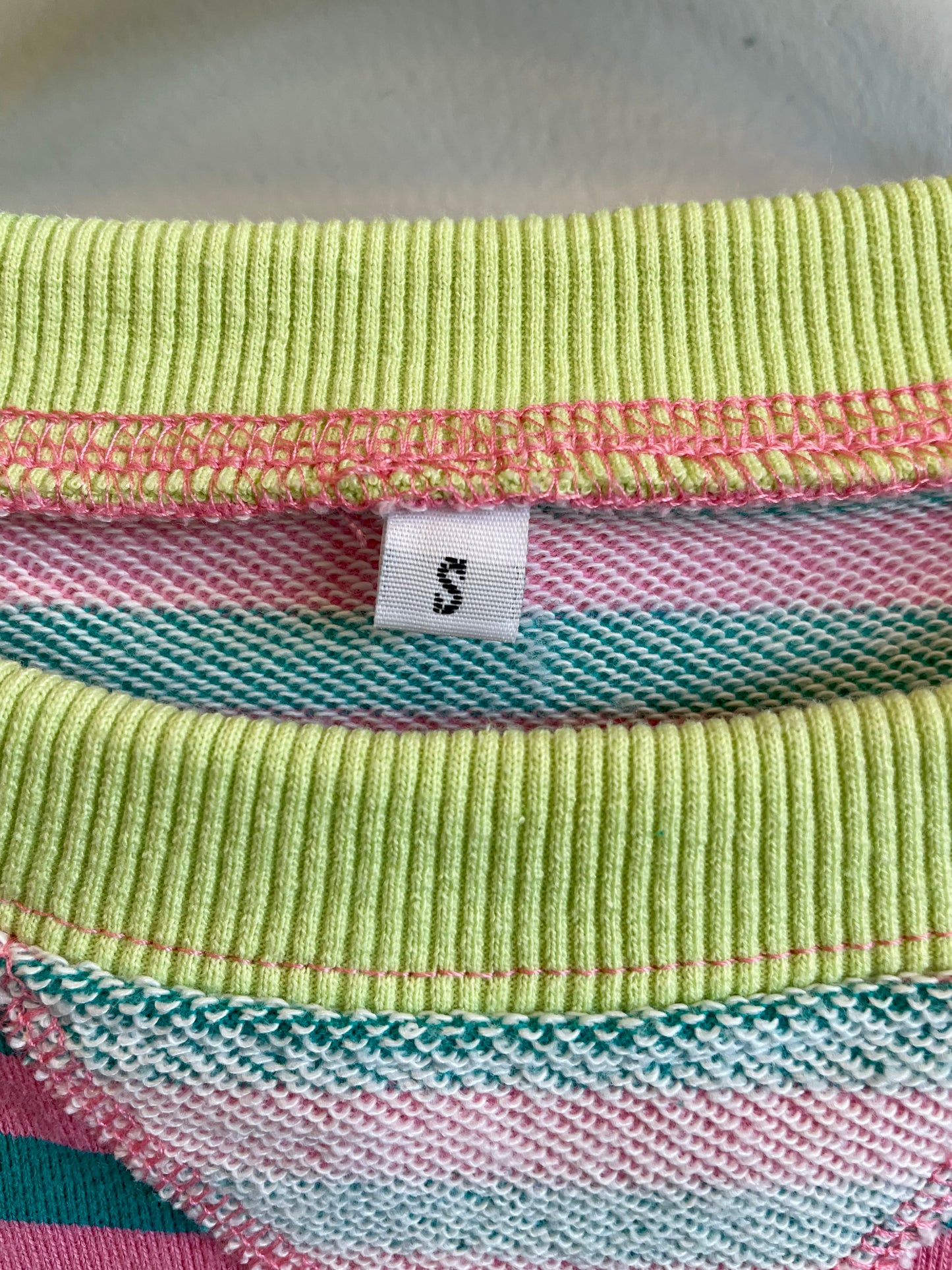 Size S - Striped Sweatshirt