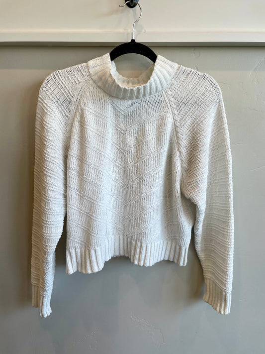 Size L - White Sweater
