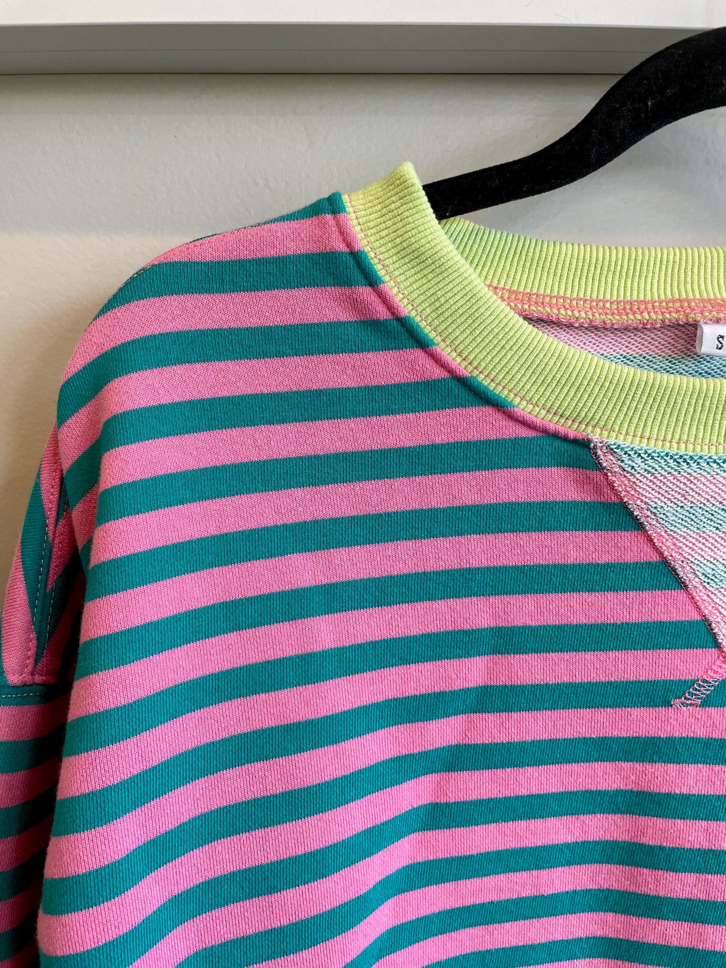 Size S - Striped Sweatshirt
