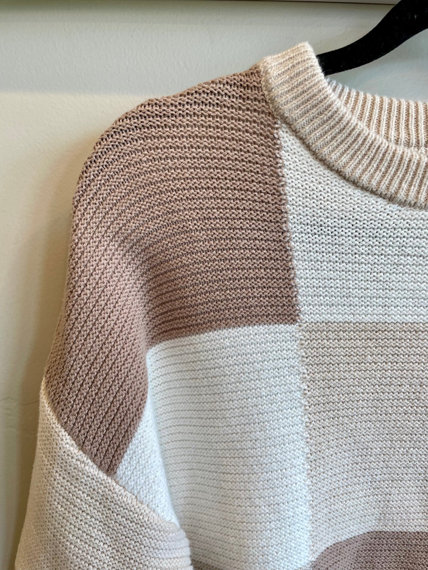 Size M - Block Sweater