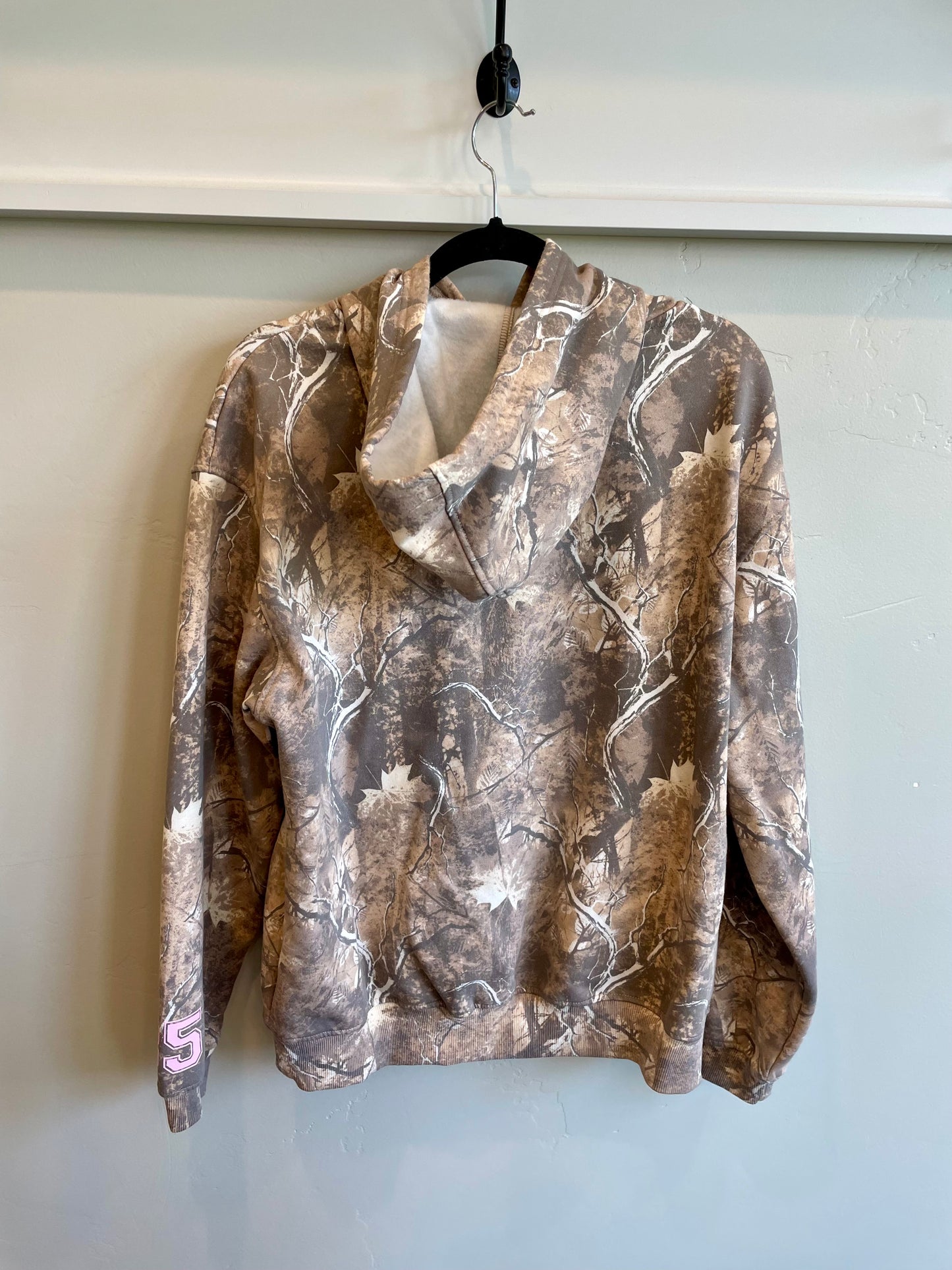 Size Large - Camo Hoodie