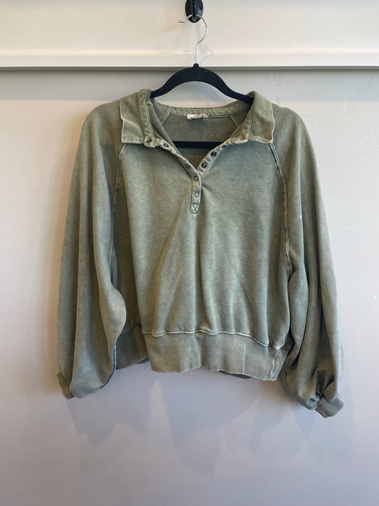 Size L - Peach Love Sweatshirt