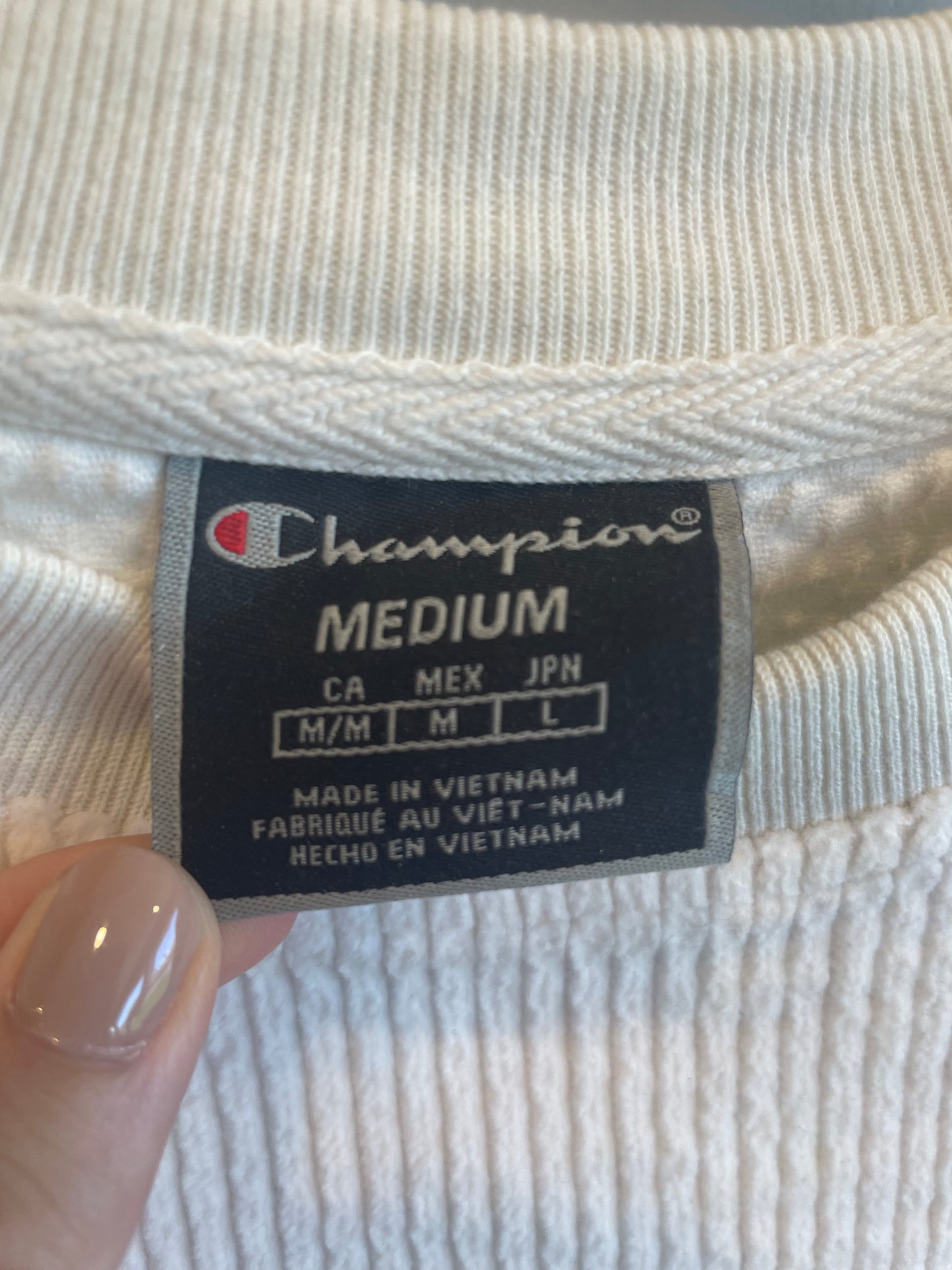 Size M - Champion Corduroy Sweatshirt