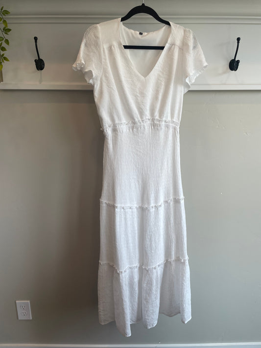 Size M - White Dress