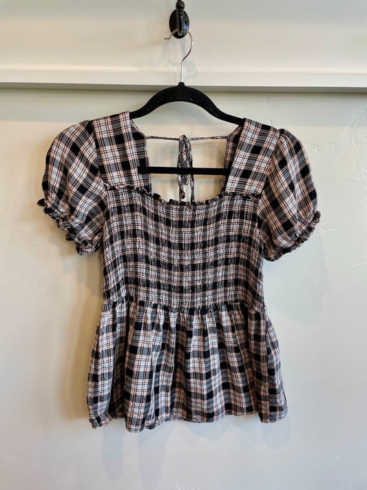 Size S/M - Flannel Blouse
