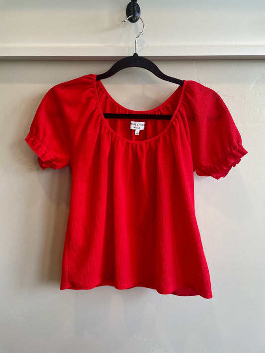 Size XS - Madewell Red Blouse