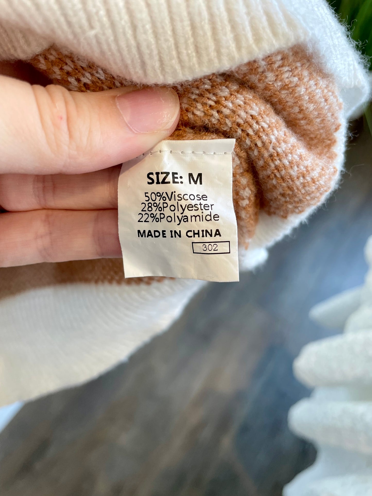 Size Medium - Flower Sweater