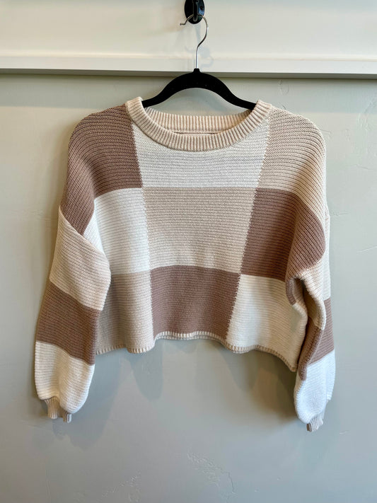 Size M - Block Sweater