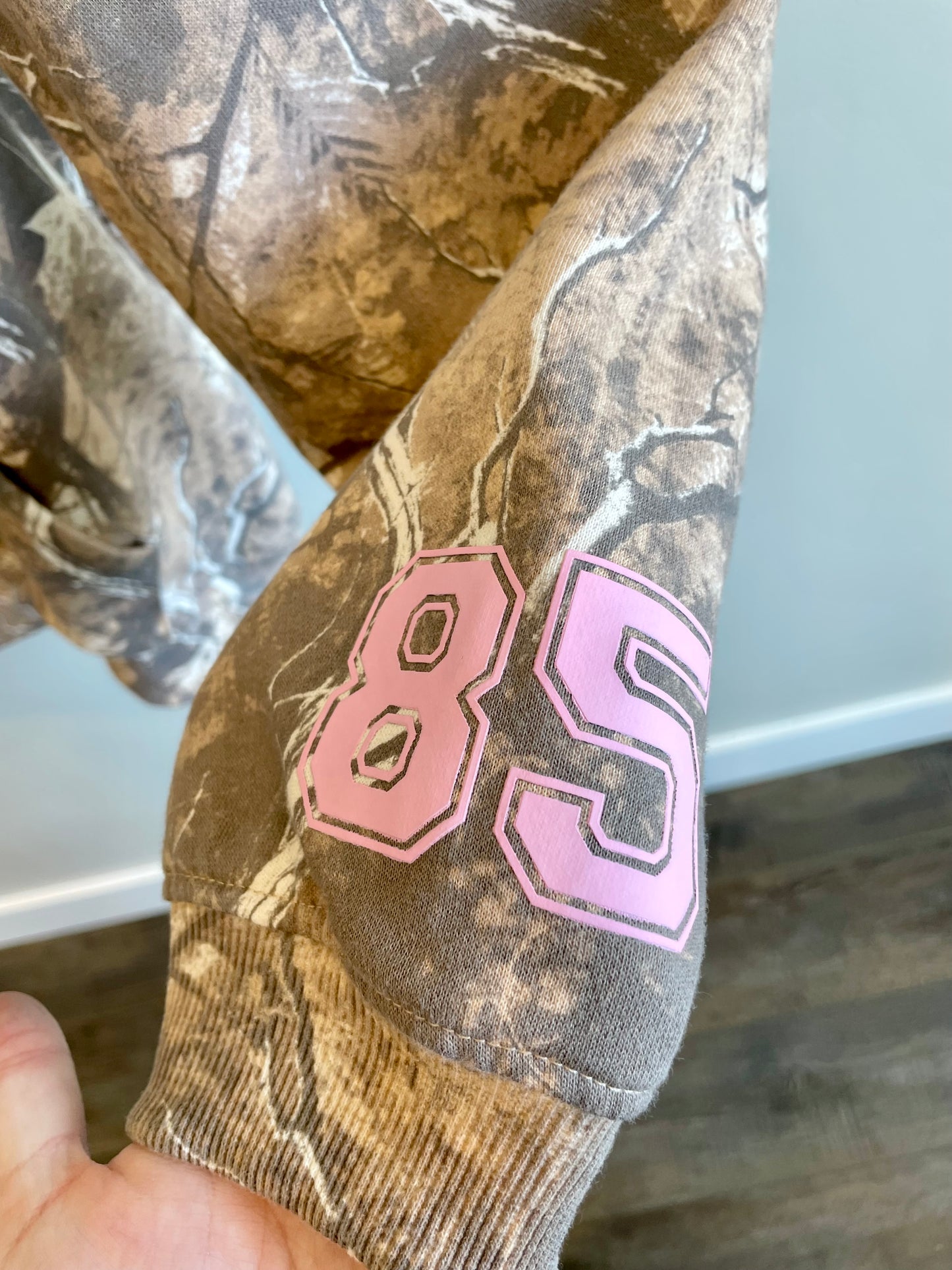 Size Large - Camo Hoodie